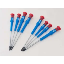 Jeu De 8 Tournevis Longs De Précision Phillips Et À Fente King Tony - 32118MR