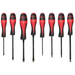 Jeu de 8 tournevis ULTIMATEgrip Fente PZ KS Tools 922.6440