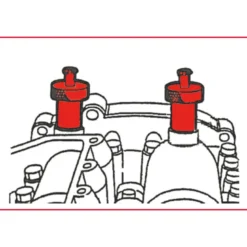 Jeu d'outils de calage Fiat 2.3/3.0 JTD KS TOOLS 400.0400