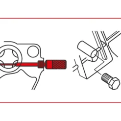 Jeu d'outils de calage Honda 1.6-3.0 SOHC KS TOOLS 400.2525