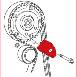 Jeu d'outils de calage moteur Fiat/Alfa Roméo/Lancia, (955A6.000 / 955A7.000 / 955A8.000 / 955A2.000 / 940A2.000) KS TOOLS