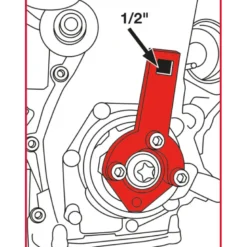 Jeu d'outils de calage moteur - Fiat / Ford / Opel / Suzuki KS TOOLS 400.2425
