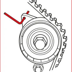 Jeu d'outils de calage moteur Ford/Volvo 4 pièces KS TOOLS 400.4125