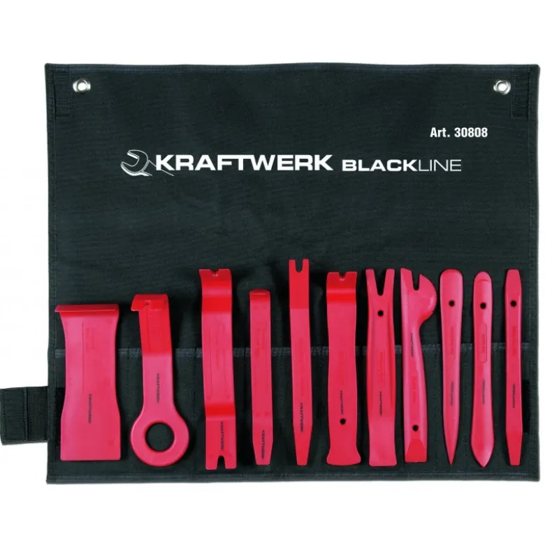 Jeu d'outils démontage des garnitures de portières KRAFTWERK 30808