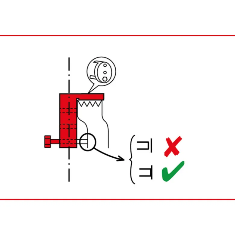 Jeu d'outils spéciaux pour courroies élastiques KS TOOLS 150.3180