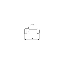 Jonction fileté cylindrique G 3/4 pour flexibles (pour tuyau Ø int. 13mm / 15mm / 19mm) PREVOST