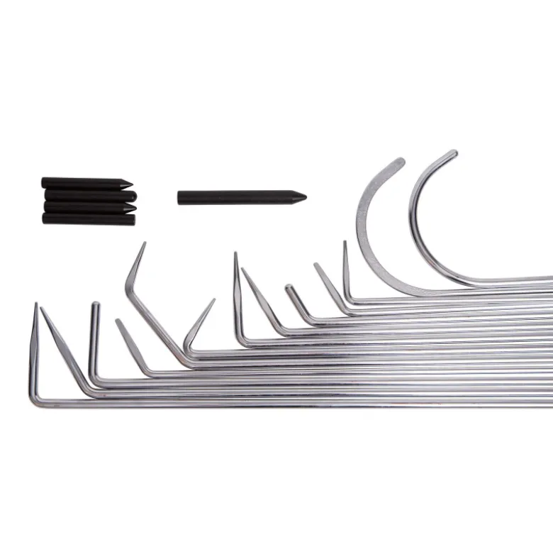 Kit débosselage 13 tringles + accessoires carrosserie CLAS - OC 8200