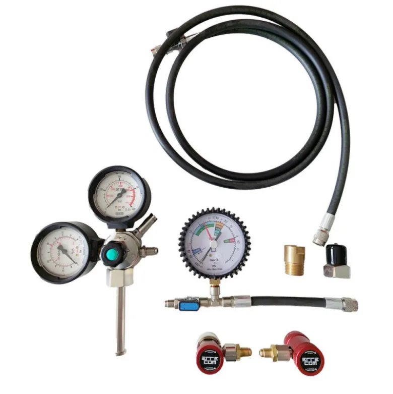 Kit de détection de fuite de climatisation à l'azote hydrogéné KS Tools 550.1409