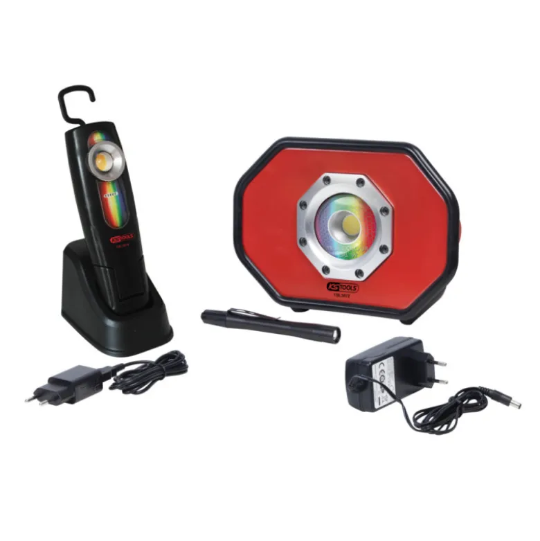 Kit de lampes spéciales peinture - Lumière du jour KS TOOLS 150.3071