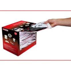 Kit de 5 protections plastiques pour habitacle, boîte de 100pcs KS Tools - 500.8110