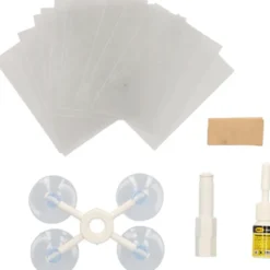 Kit de réparation pare-brise impact 15 pcs KS TOOLS 140.2530