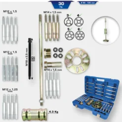 Kit d'extracteur de moyeux avec masse à inertie 30pcs BRILLIANT TOOLS - BT671100