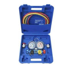 Kit manometre controle pression 4 voies r134a CLAS AC 9155