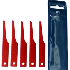 Lame 13 Dents/Cm Pour Scie 1807 - Tole Fine - Jeu De 5 SAM Outillage - 19804