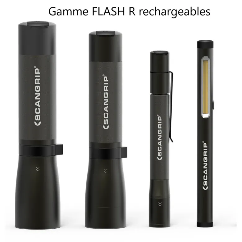 Lampe de poche FLASH 1000R 1000 Lumens rechargeable - SCANGRIP 03.5138