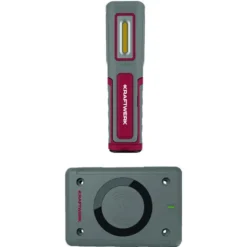Lampe à main LED, WI600, rechargeable sans fil + Chargeur sans fil et connecteur USB de type C KRAFTWERK 701.010.002