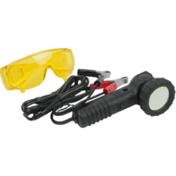 Lampe UV de détection de fuites de climatisation avec lunettes KS Tools 550.1180