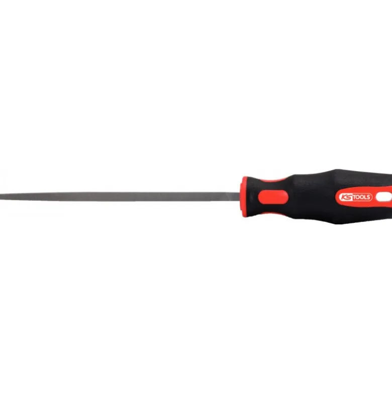 Lime à métaux carrées emmanchées demi douces KS TOOLS