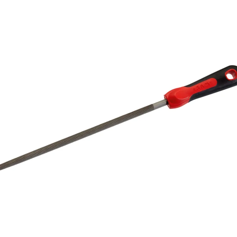 Lime Ronde Mi-Douce Emmanchee 250 Mm SAM Outillage - LR-25-ME