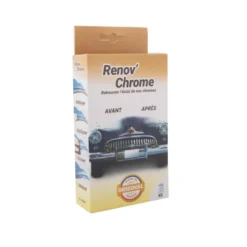 5 lingettes renovation chrome CLAS CO 0504