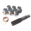 Lot de 6 bouchons+joints+taraud m13x1.25 CLAS HU 2051