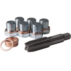 Lot de 6 bouchons+joints+taraud m13x1.5 CLAS HU 2052