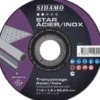 LOT DE 25 DISQUES STAR ACIER INOX 115MM ALES.22.23MM - SIDAMO