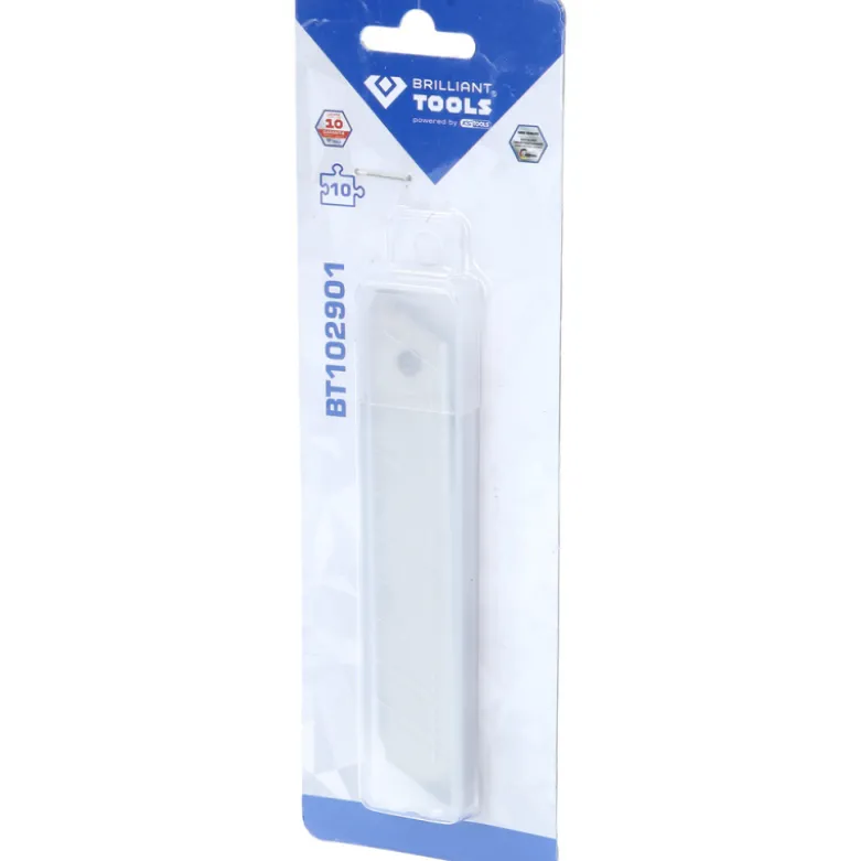 Lot de 10 lames sécables 100x18mm pour cutter BRILLIANT TOOLS - BT102901