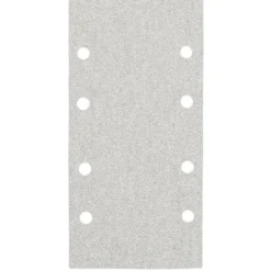 Lot de 5 patins anti-encrassant 93x185 perforé 2x4 - Grain 40 à 120 - SIDAMO