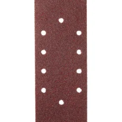 Lot de 10 patins 115x280 perforé 2x4 + 2x1 - Grain 40 à 120 - SIDAMO