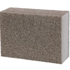 Lot de 5 éponges abrasives 4 faces souples 70x100x25 - Grain 180 - SIDAMO