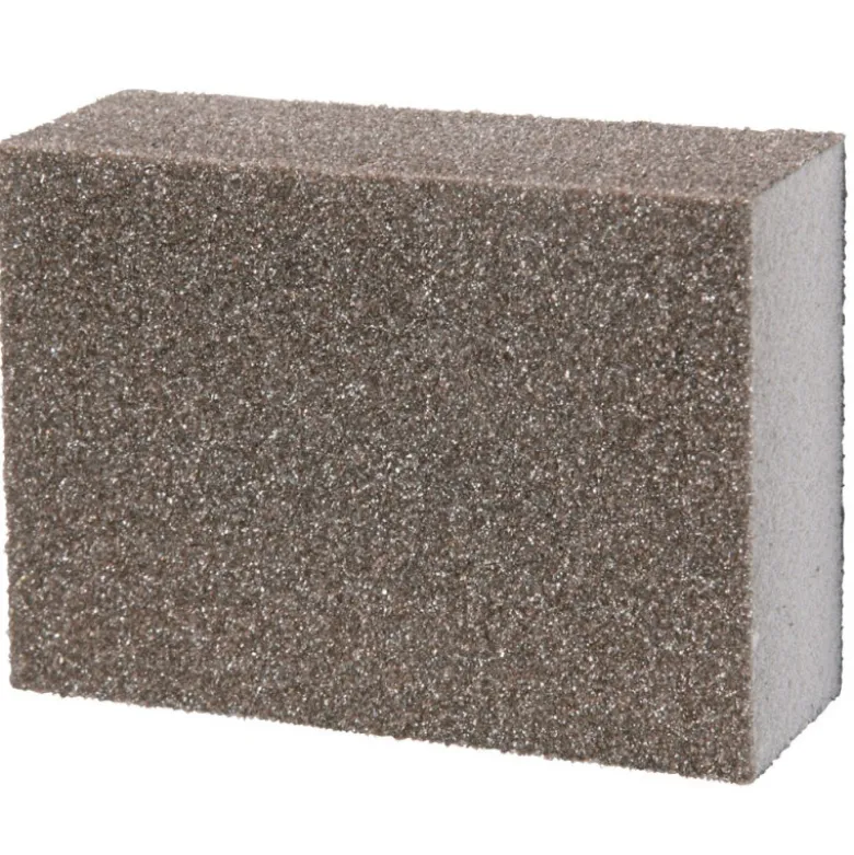 Lot de 5 éponges abrasives 4 faces souples 70x100x25 - Grain 180 - SIDAMO