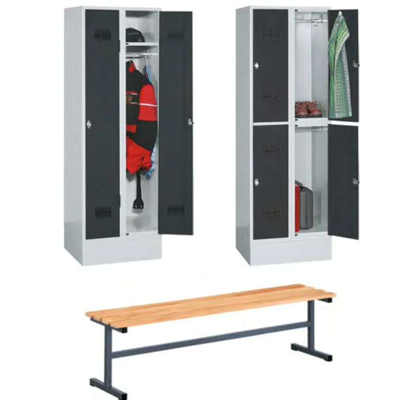 Lot de 2 vestiaires et un banc KRAFTWERK 111.999.002