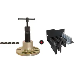 Lot d'un extracteur pour moyeux de roues et d'un jeu de fixations KS TOOLS 700.1410-A1