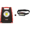 Lot d'un projecteur mobile à LED 30W et d'une lampe frontale KS TOOLS 150.4352-A1