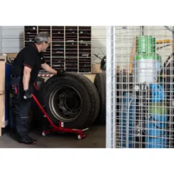 Lève-roue XXL 250kg pour roues de diamètre Ø600 à 1100mm - KS TOOLS 160.0250