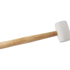 Maillet en Caoutchouc Blanc Manche en Hickory 64mm 24oz Kraftwerk - 310.110.024
