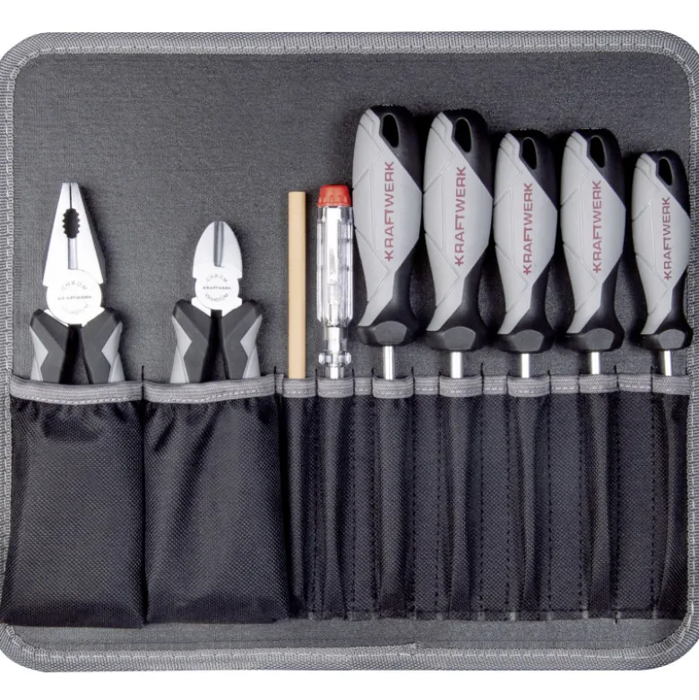 Malette d'outils aluminium Basic Line B152 1/4" + 3/8", 103 pièces KRAFTWERK - 202.152.000