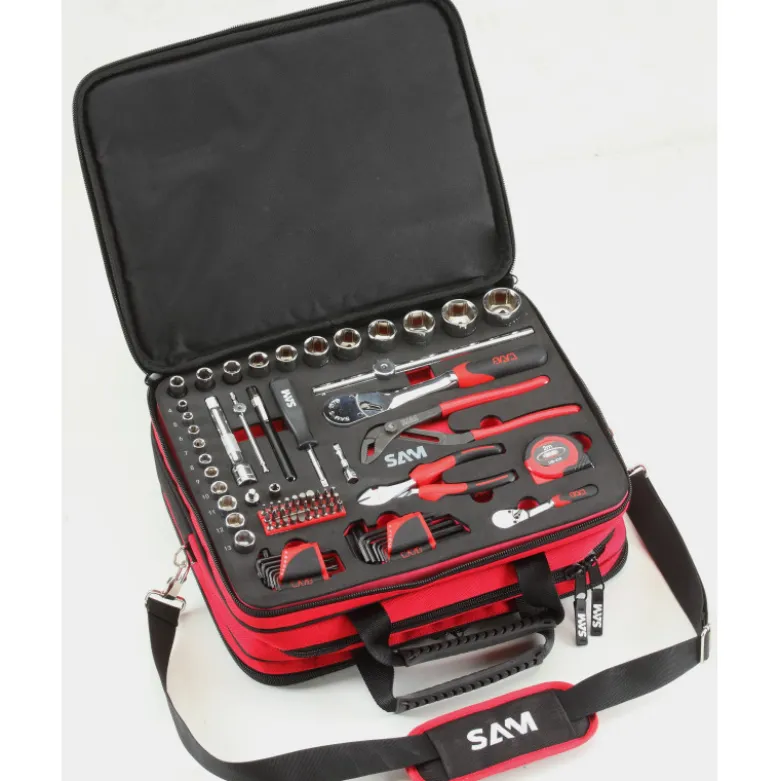 Mallette Textile 100 Outils Cp-100N - Palette De 12 SAM Outillage - CP-100NJ12