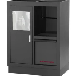 Meuble Bas pour Poubelle et Rouleaux d'Essuie-Tout MOBILIO BLK Kraftwerk - 3964-11-BLK
