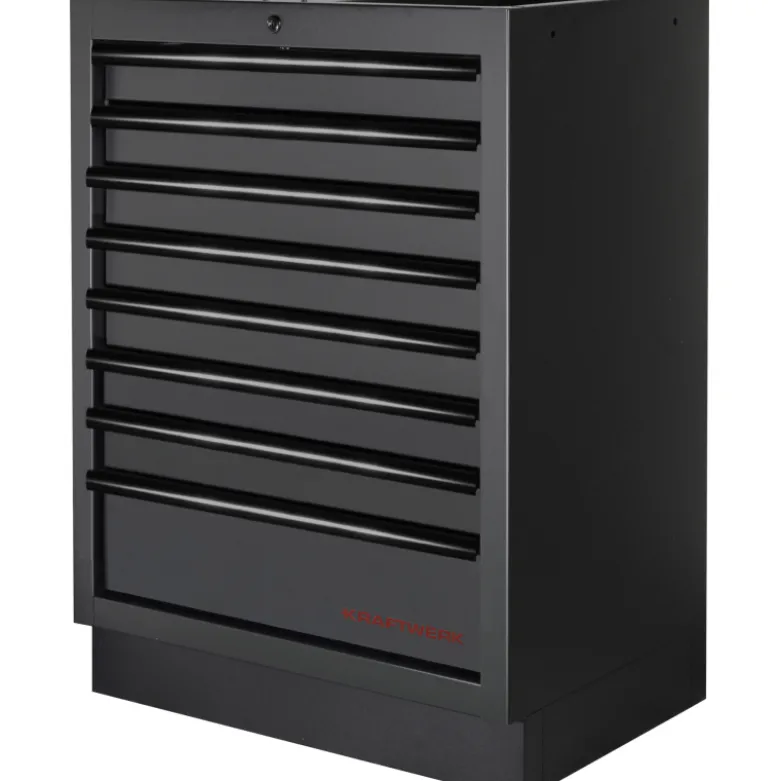 Meuble Bas 8 Tiroirs MOBILIO BLK Kraftwerk - 3964-14-BLK