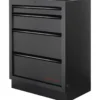Meuble bas 4 Tiroirs MOBILIO BLK Kraftwerk - 3964-04-BLK