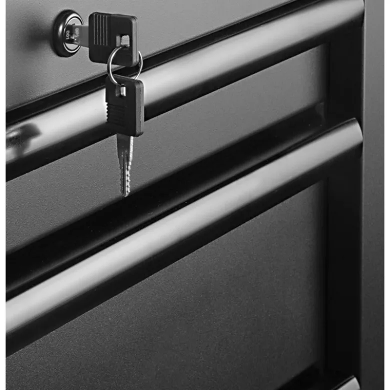Meuble bas 5 Tiroirs MOBILIO BLK Kraftwerk - 3964-05-BLK