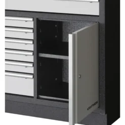 Meuble bas 7 tiroirs 1 porte MOBILIO 1360 mm KRAFTWERK - 3964-02-W