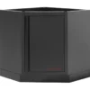 Meuble d'Angle Bas à 1 Porte MOBILIO BLK Kraftwerk - 3964-16-BLK