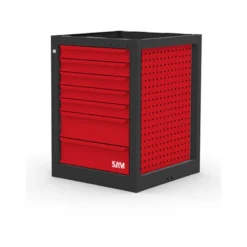 Meuble Etabli 7 Tiroirs : 5 Tiroirs 75 Mm, 2 Tiroirs 150 Mm SAM Outillage - ETAB-MB7T
