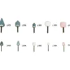 Meule Sur Tiges - Jeu De 10 Sam Outillage Ra1040Set