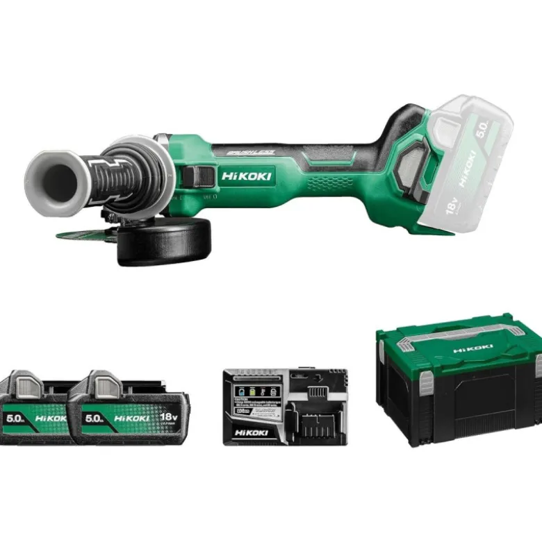 Meuleuse Ø125Mm 18V 5Ah Hikoki - G1813DAWQZ