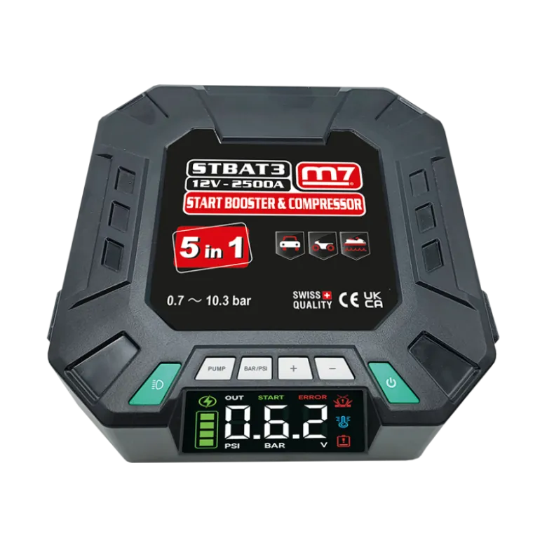 Mini Booster / Compresseur 12V M7 - STBAT3