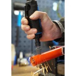 Mini meuleuse axiale pneumatique version droite BRILLIANT TOOLS - BT160705